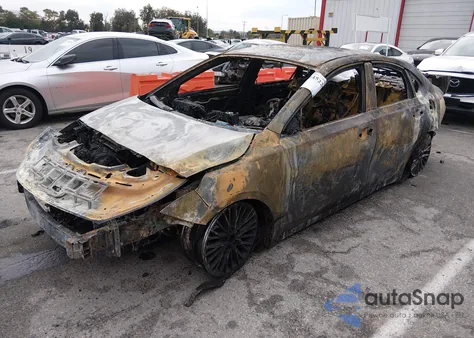 2022 Kia Forte Gt-Line из США, поврежденный, VIN 3KPF54AD2NE479718